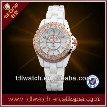 7242 Fashion-leading Ceramic Band Quartz Watch